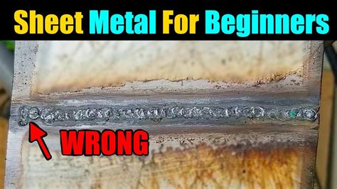 can sheet metal be welded|welding 20 gauge sheet metal.